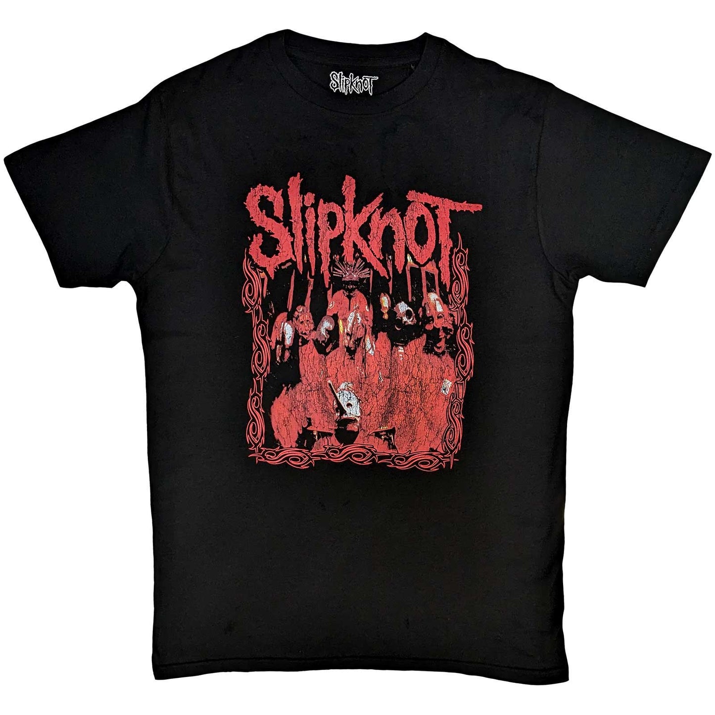 Slipknot Unisex T-Shirt: Band Frame (Plus Sizes)