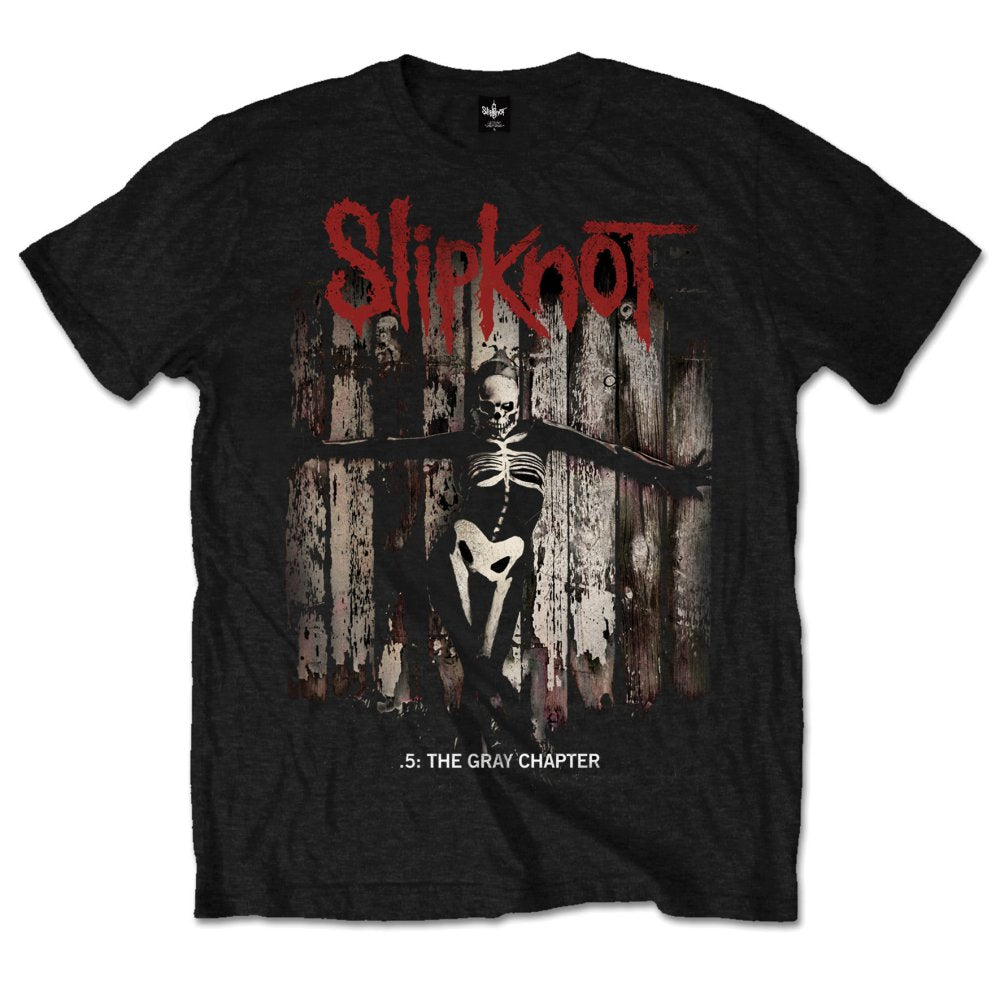 Slipknot Unisex T-Shirt: .5: The Gray Chapter Album
