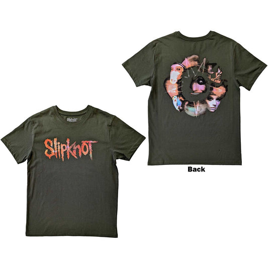 Slipknot Unisex T-Shirt: Adderall (Back Print)