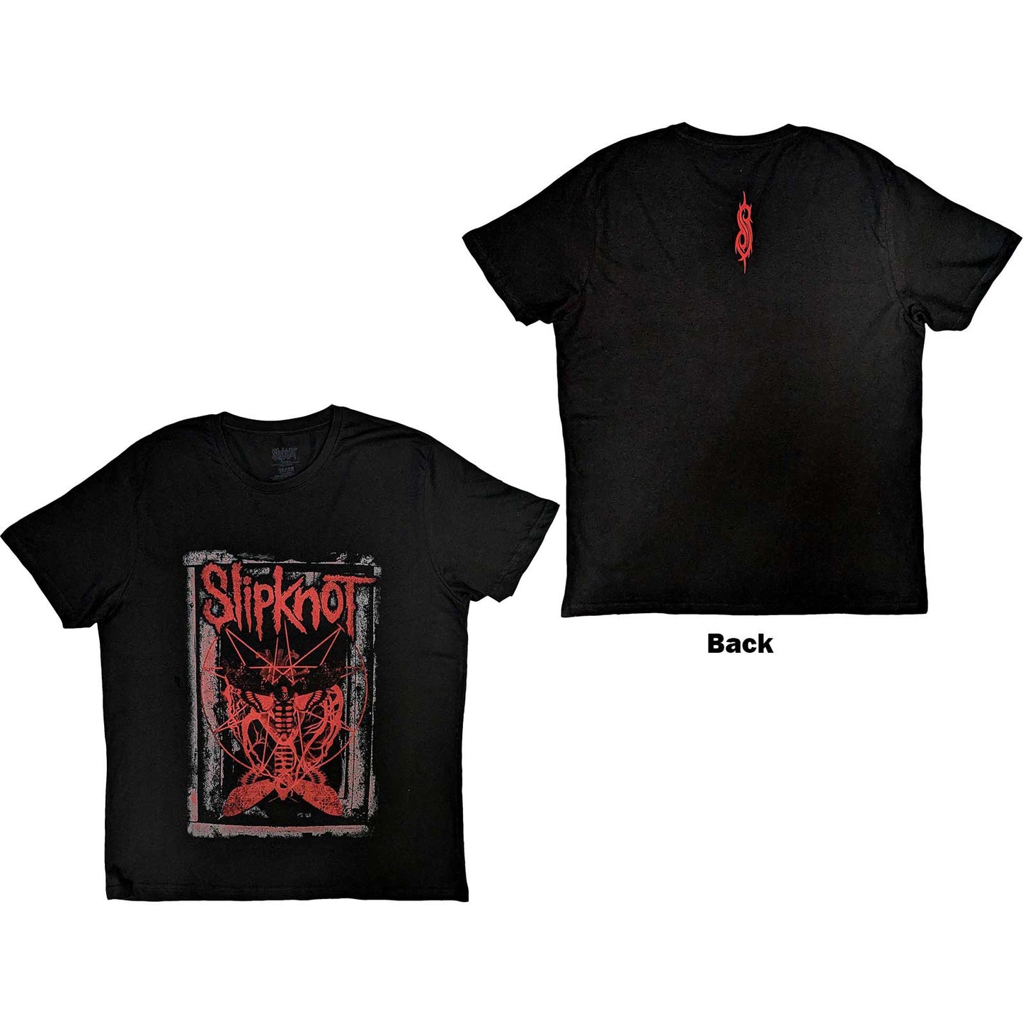 Slipknot Unisex T-Shirt: Dead Effect (Back Print)