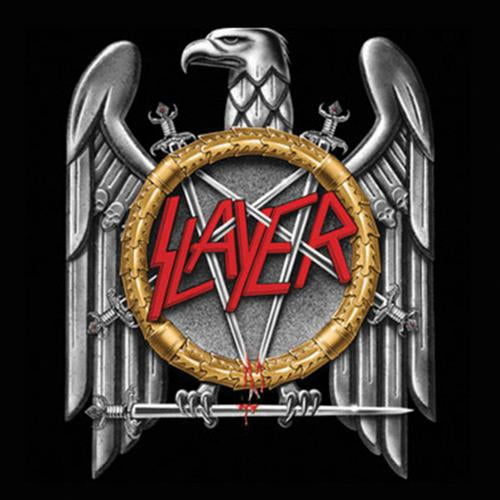 Slayer Single Cork Coaster: Silver Eagle