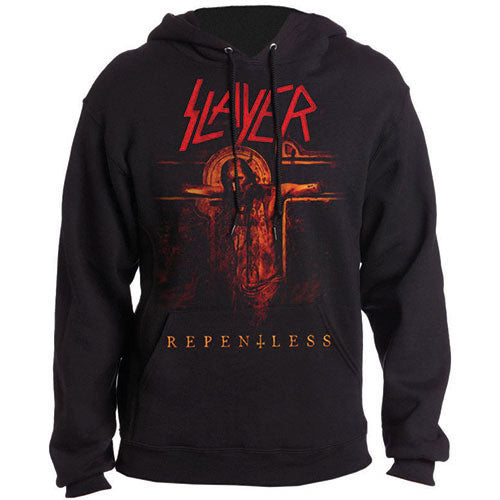 Slayer Unisex Pullover Hoodie: Repentless Crucifix