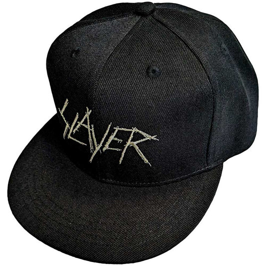 Slayer Unisex Snapback Cap: Scratchy Logo
