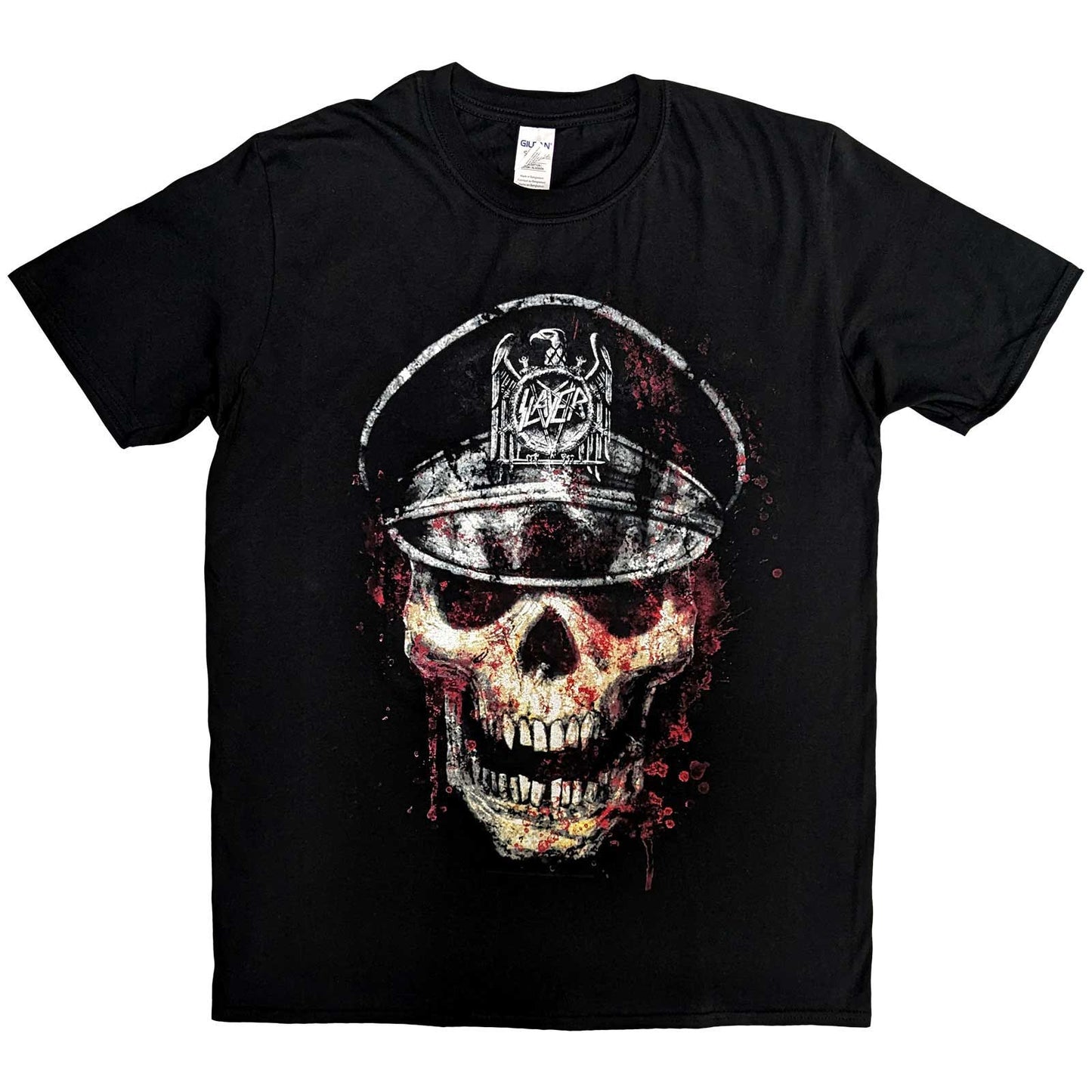 Slayer Unisex T-Shirt: Skull Hat