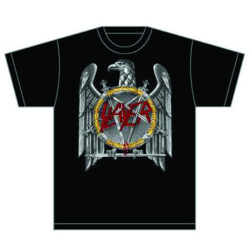 Slayer Unisex T-Shirt: Silver Eagle