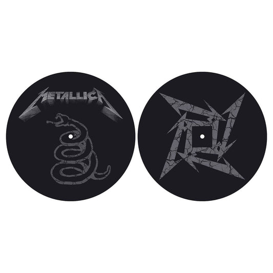 Metallica Turntable Slipmat Set: The Black Album