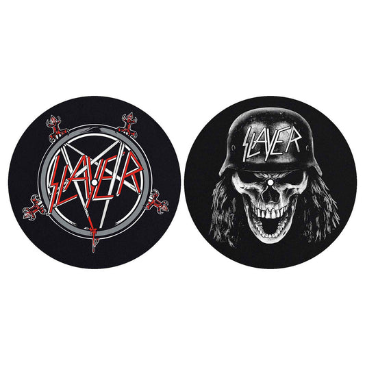Slayer Turntable Slipmat Set: Pentagram / Wehrmacht