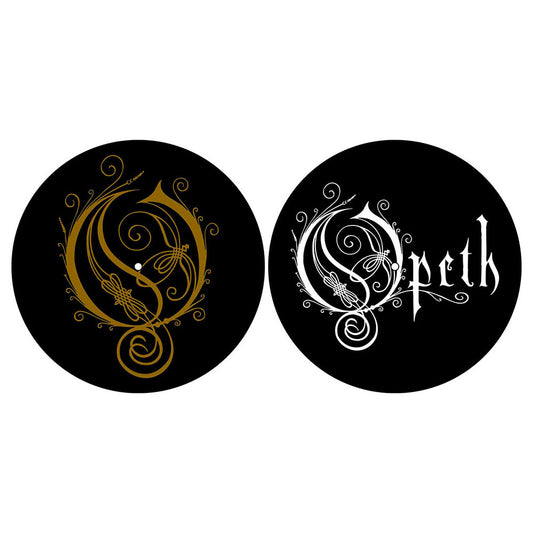 Opeth Turntable Slipmat Set: Logo/O (Retail Pack)