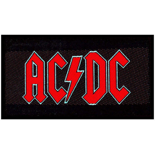 AC/DC Standard Patch: Red Logo (Loose)