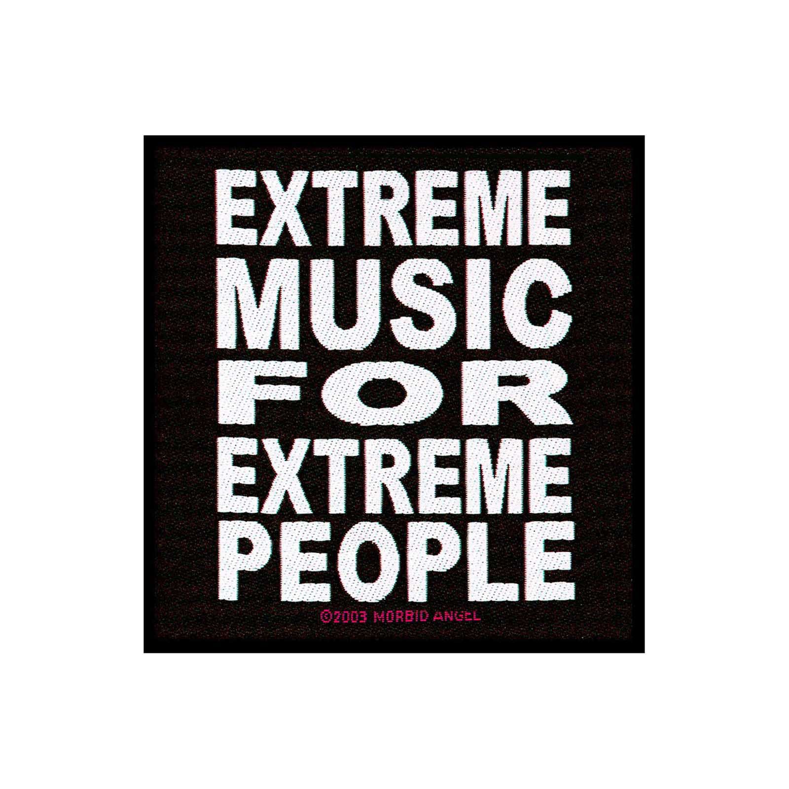 Morbid Angel Standard Patch: Extreme Music (Loose)