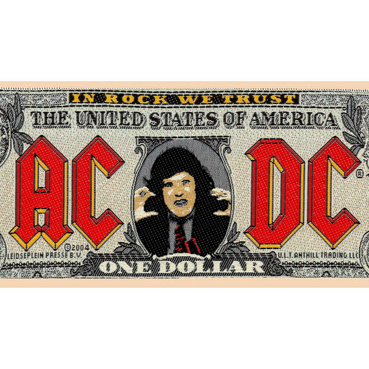 AC/DC Standard Patch: Bank Note (Loose)
