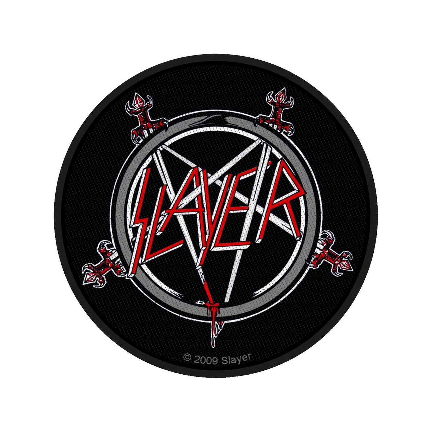 Slayer Standard Patch: Pentagram (Loose)