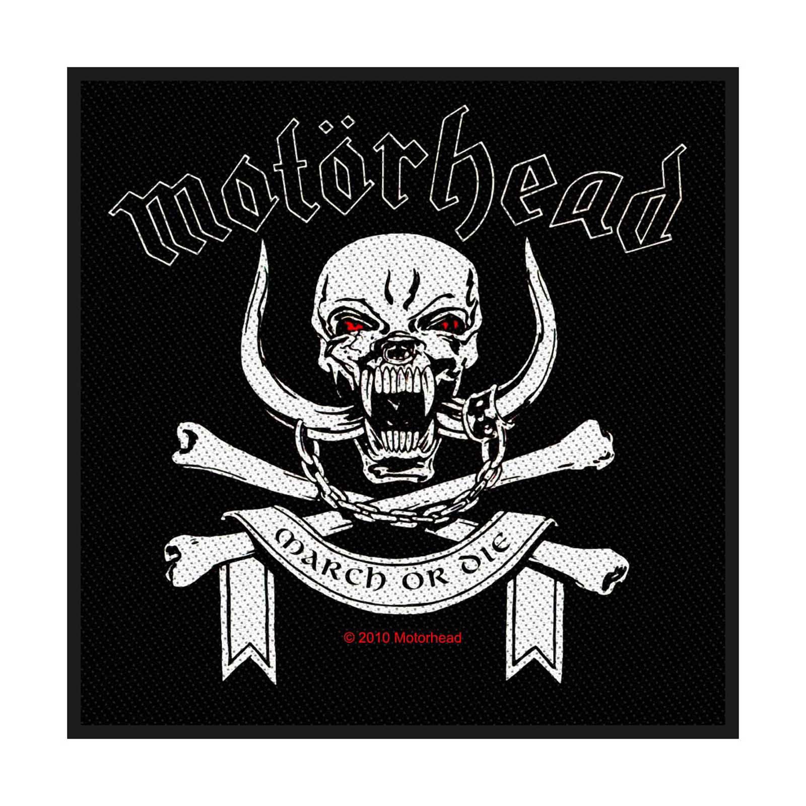 Motorhead Standard Patch: March Or Die (Loose)