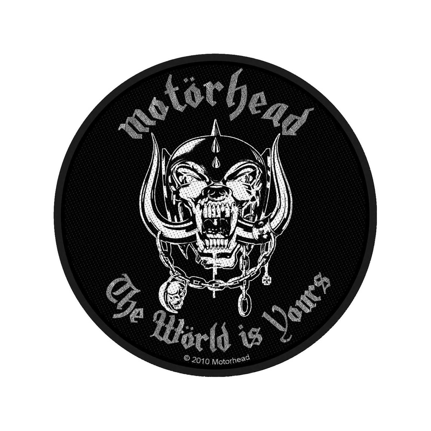 Motorhead Standard Patch: The World Is Yours (Loose)