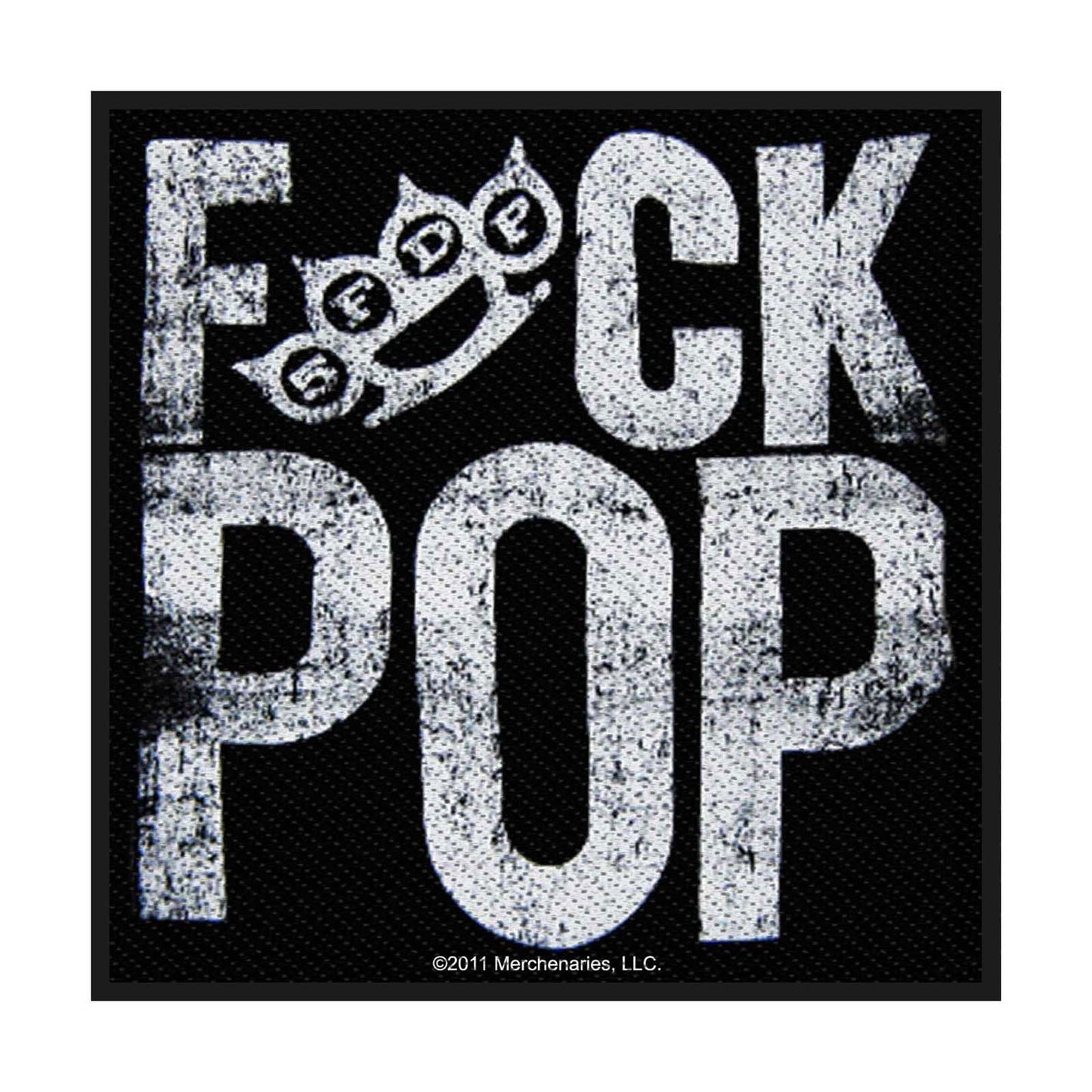 Five Finger Death Punch Standard Patch: Fuck Pop (Loose)