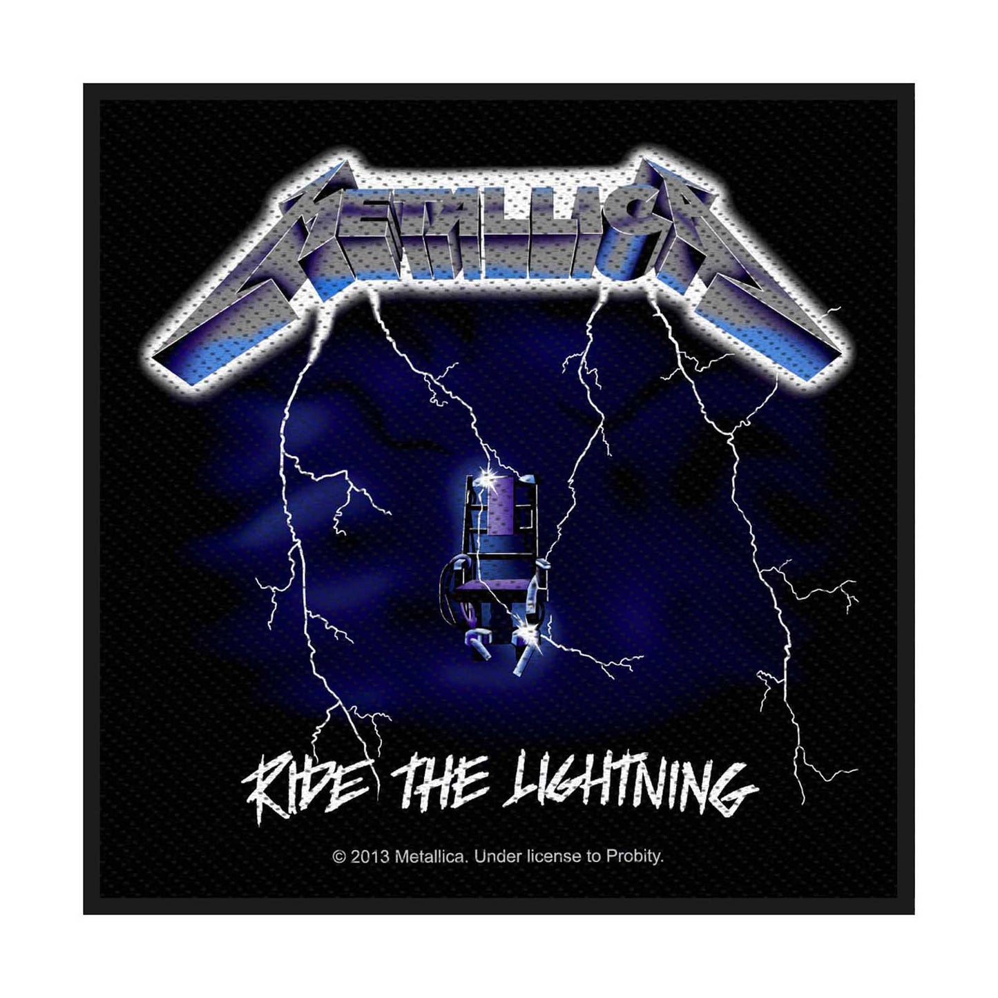 Metallica Standard Patch: Ride the Lightning (Loose)