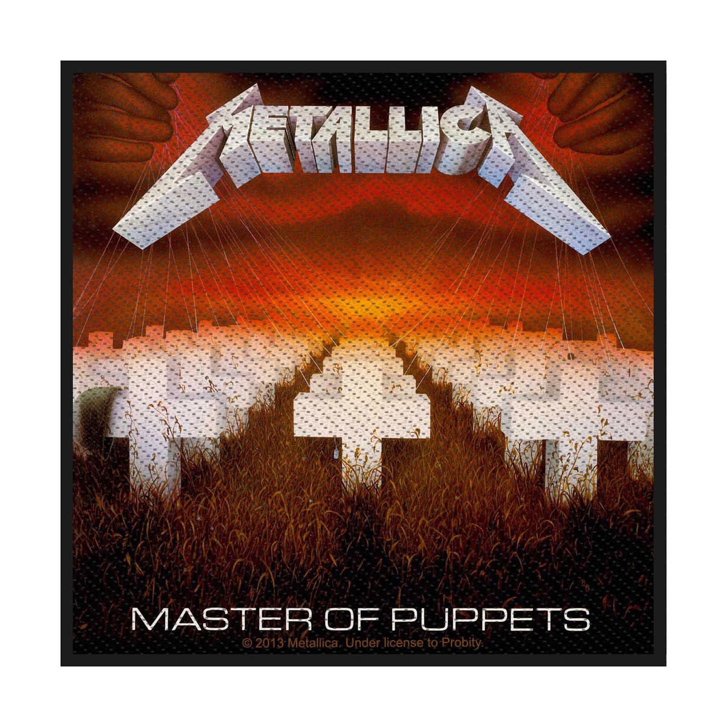 Metallica Standard Patch: Master of Puppets (Loose)