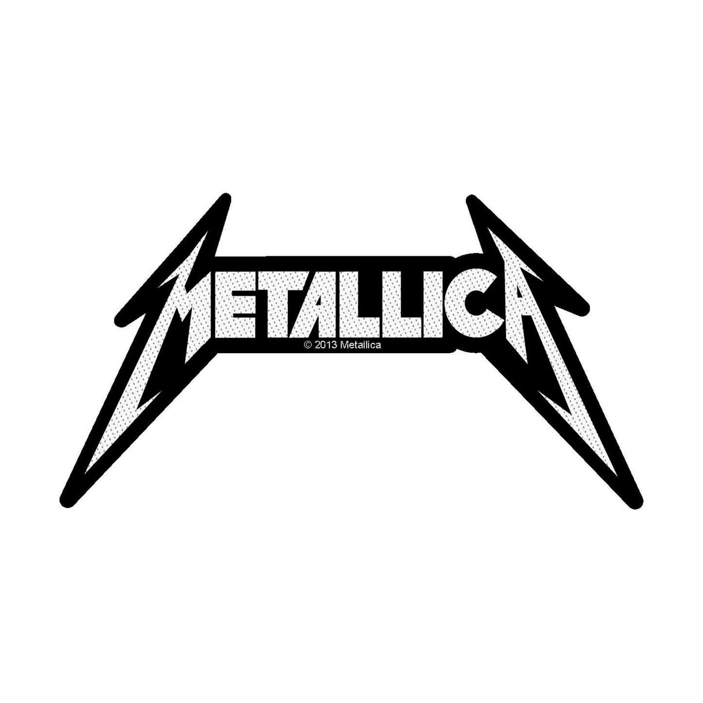 Metallica Standard Patch: Shaped Logo (Loose)