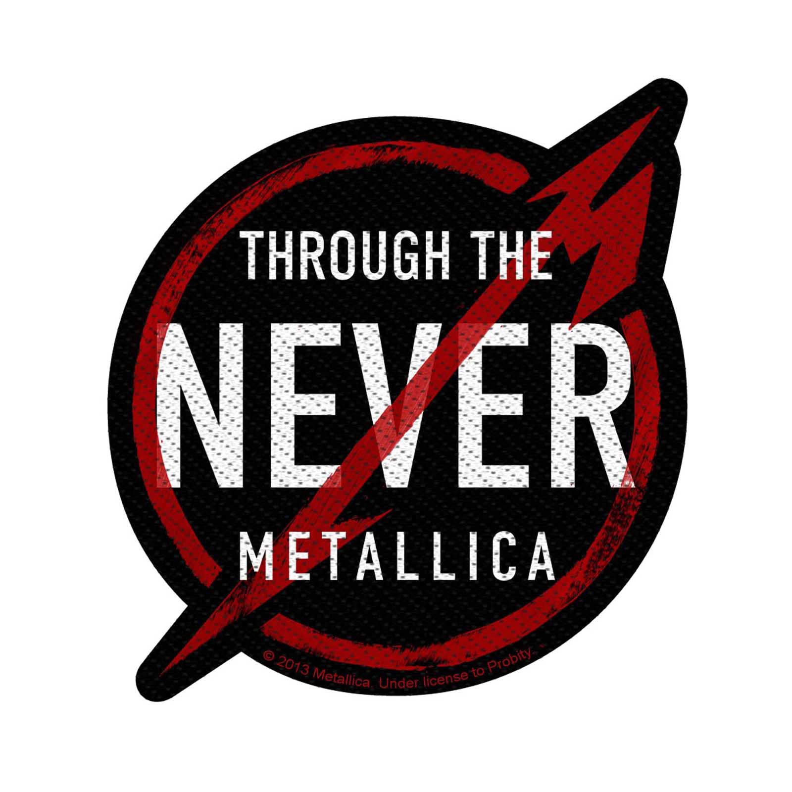 Metallica Standard Patch: Through the Never (Loose)