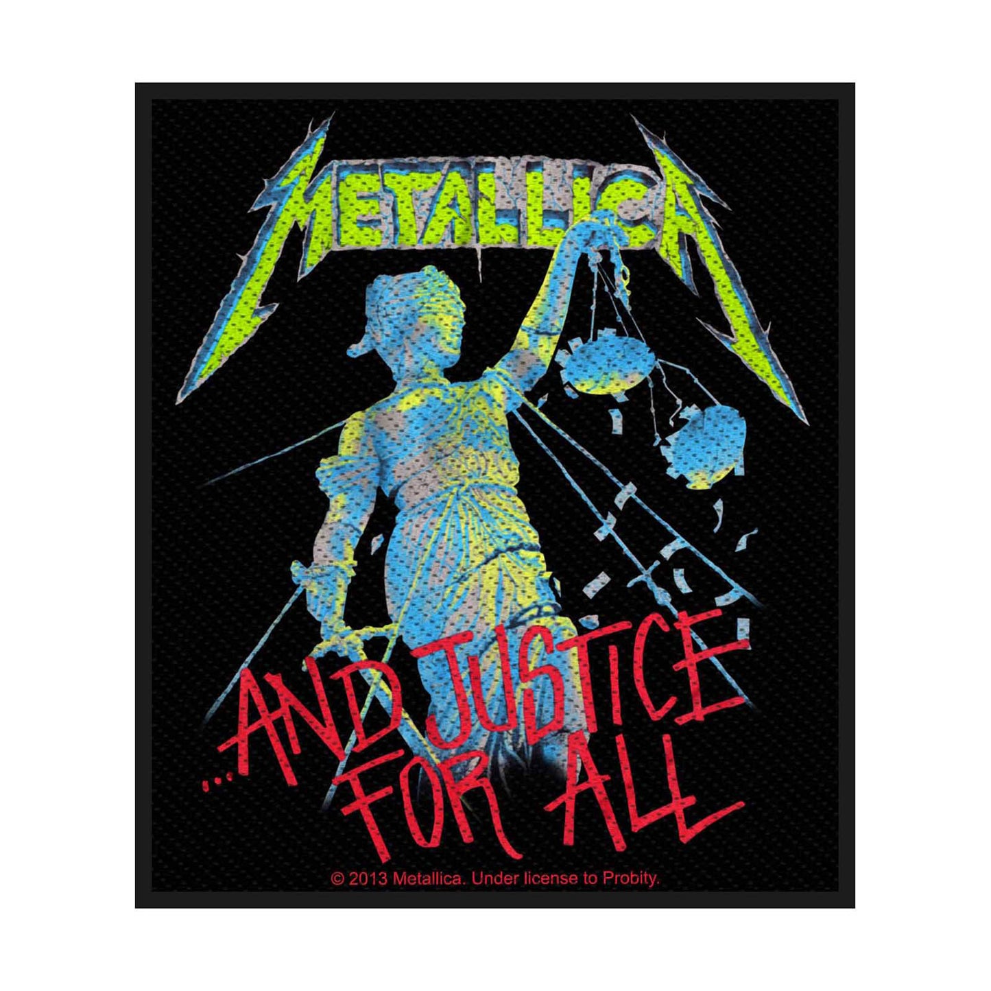 Metallica Standard Patch: And Justice for All (Loose)