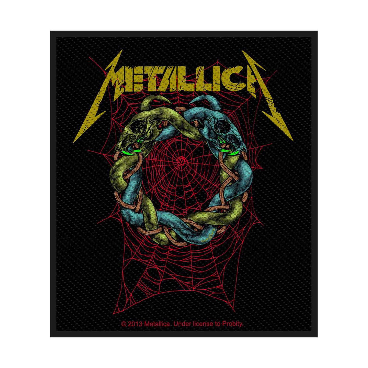 Metallica Standard Patch: Tangled Web (Loose)