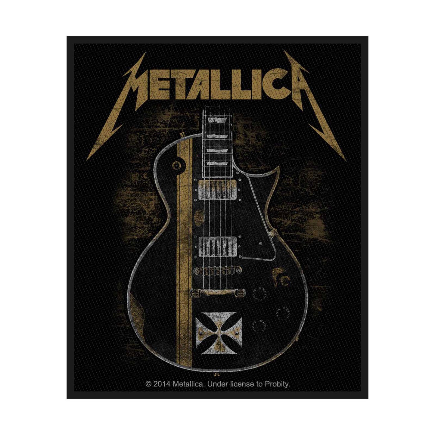 Metallica Standard Patch: Hetfield Guitar (Loose)