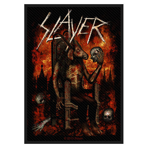 Slayer Standard Patch: Devil on Throne (Loose)