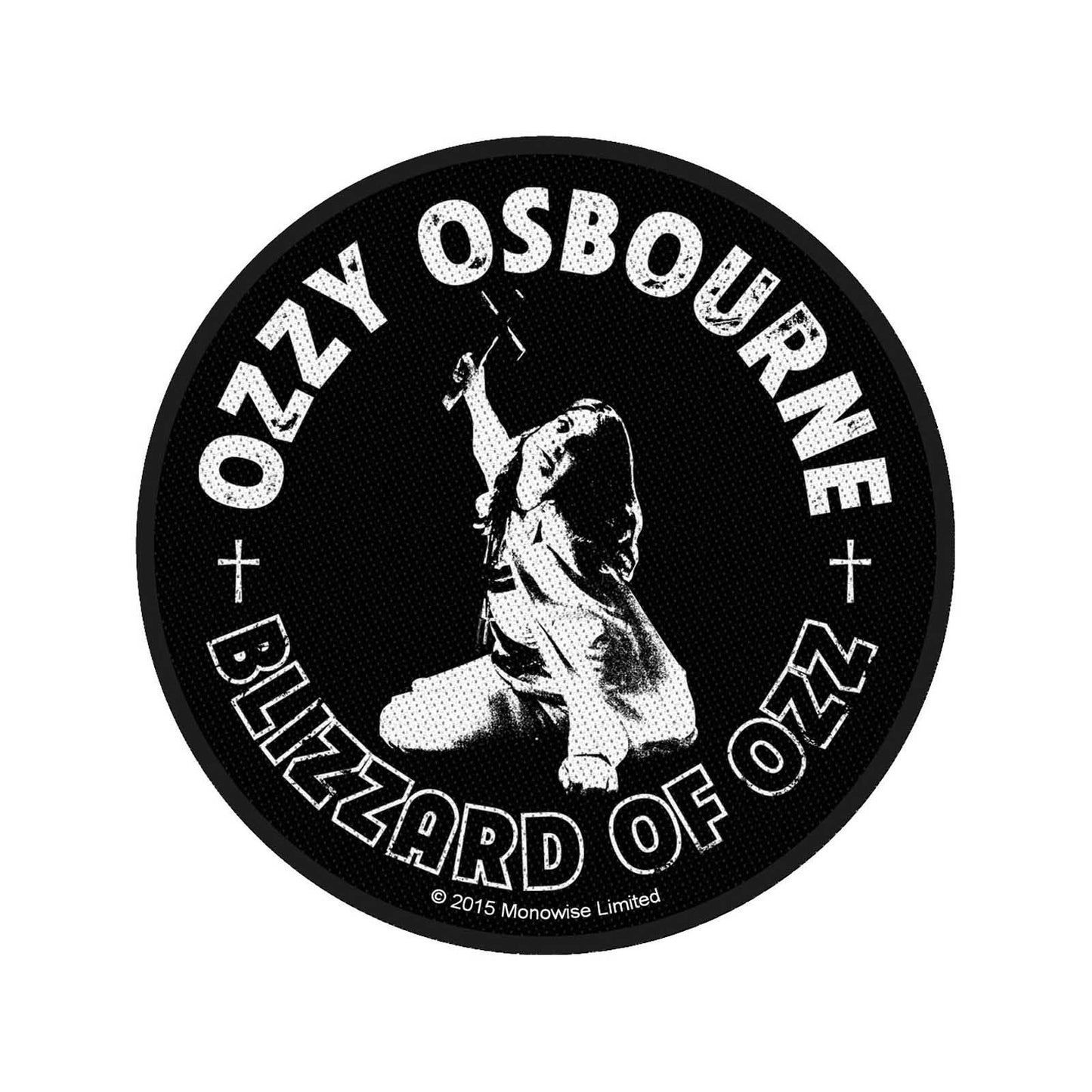Ozzy Osbourne Standard Patch: Blizzard Of Ozz (Loose)