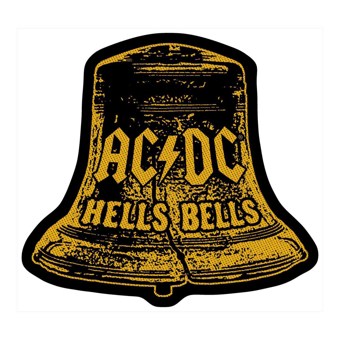 AC/DC Standard Patch: Hells Bells Cut Out (Loose)