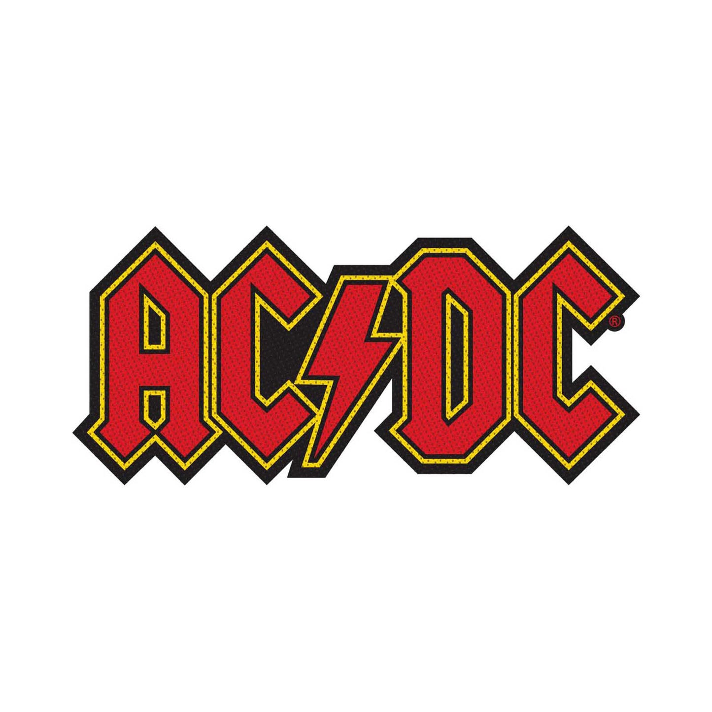 AC/DC Standard Patch: Logo Cut-Out (Loose)