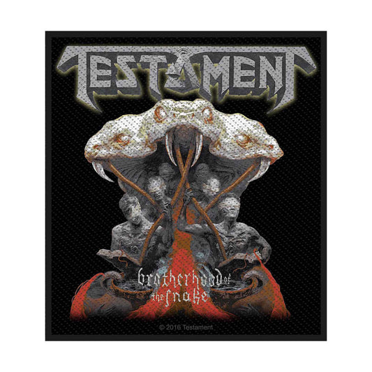 Testament Standard Patch: Brotherhood of the Snake (Loose)