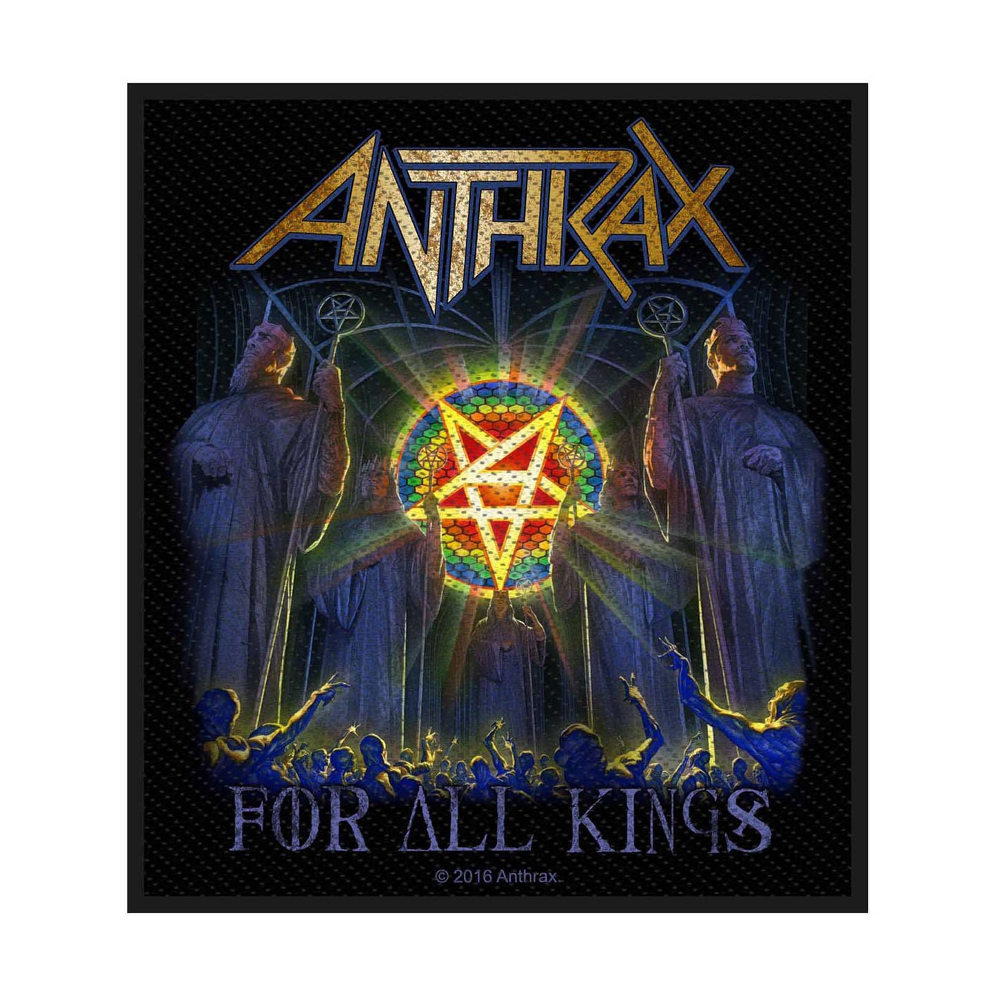 Anthrax Standard Patch: For All Kings (Loose)