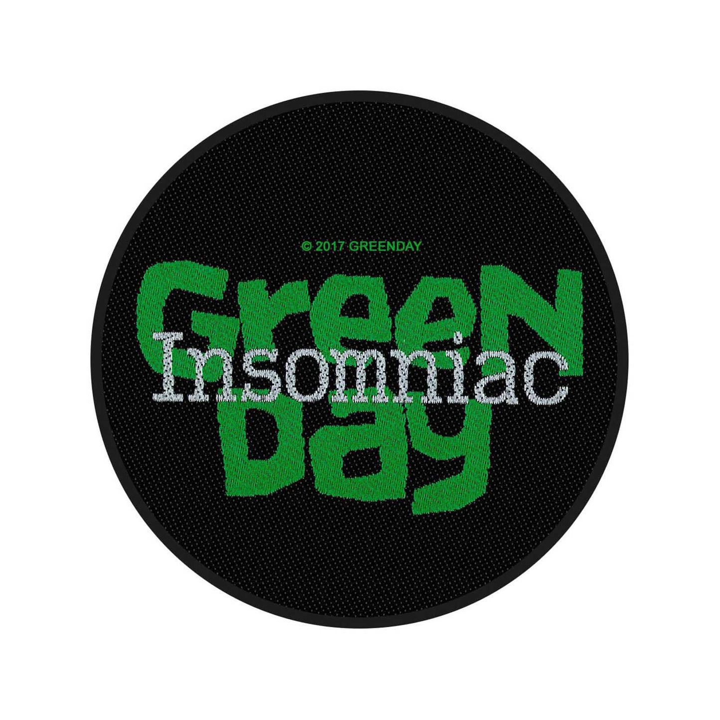 Green Day Standard Patch: Insomniac (Loose)