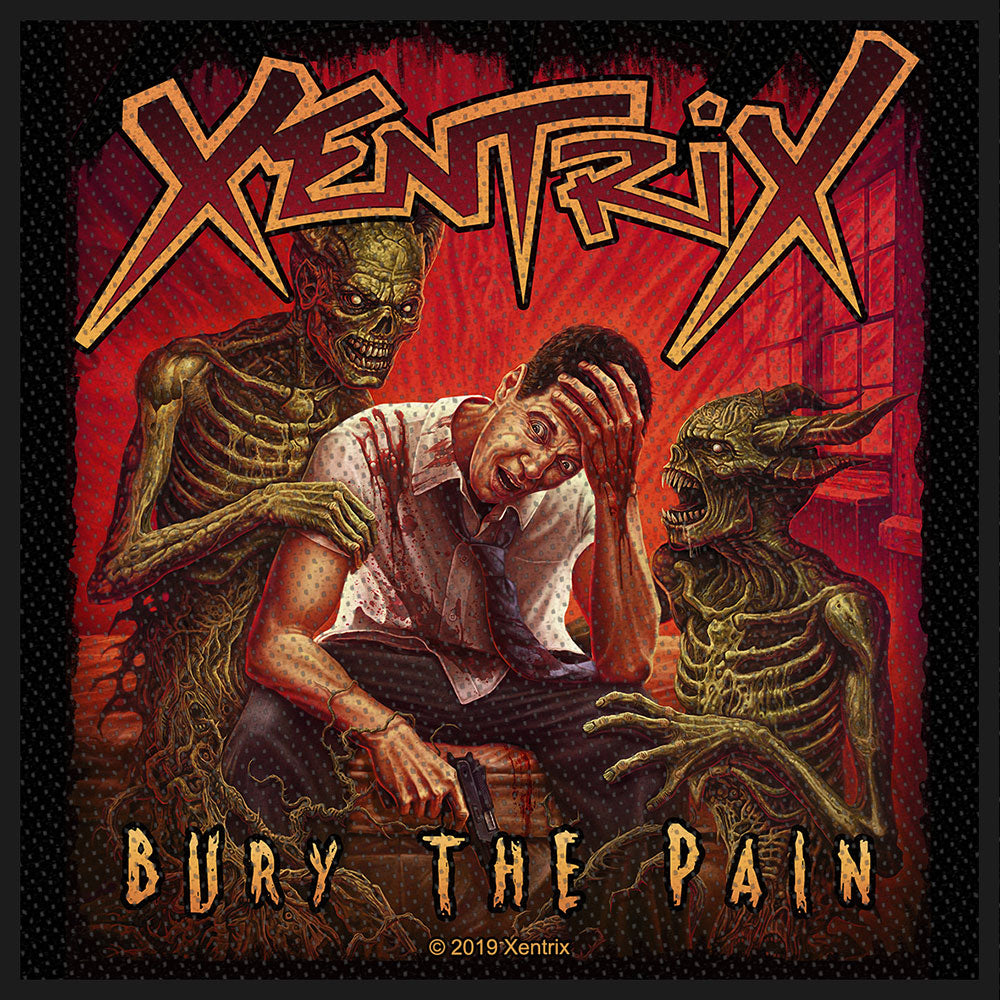 Xentrix Standard Patch: Bury The Pain (Loose)