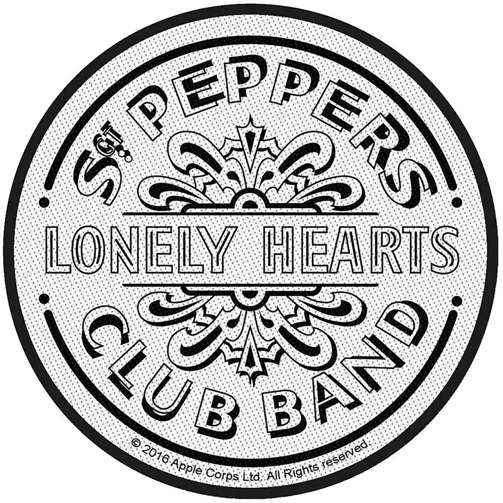 The Beatles Standard Patch: Sgt Pepper Drum (Loose)