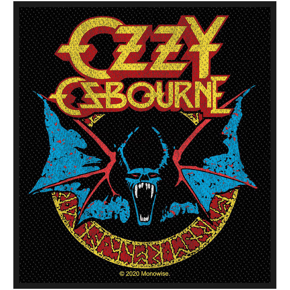 Ozzy Osbourne Standard Patch: Bat (Loose)