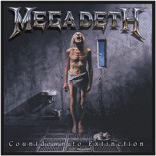 Megadeth Standard Patch: Countdown To Extinction (Loose)