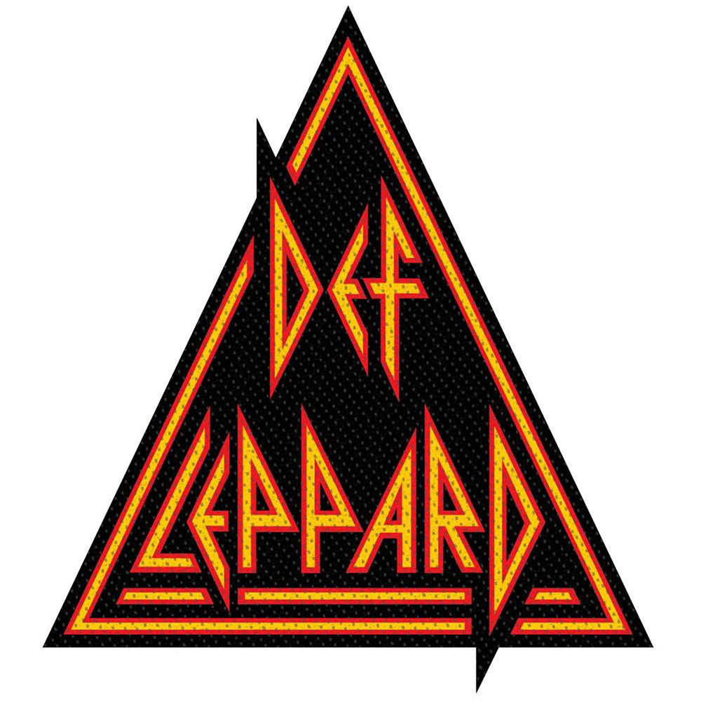 Def Leppard Standard Patch: Logo Cut Out (Loose)
