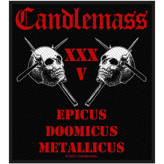Candlemass Standard Patch: Epicus 35th Anniversary (Loose)