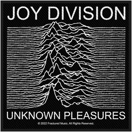Joy Division Standard Patch: Unknown Pleasures (Loose)