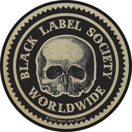 Black Label Society Standard Patch: Worldwide (Loose)