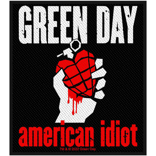 Green Day Standard Patch: American Idiot (Loose)