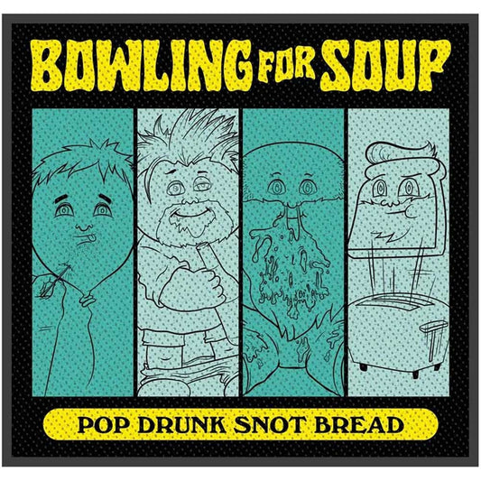 Bowling For Soup Standard Patch: Pop Drunk Snot Bread