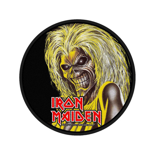 Iron Maiden Standard Patch: Killers Face