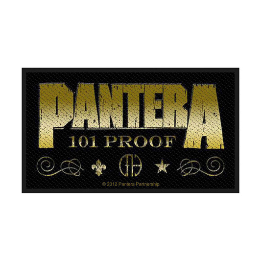 Pantera Standard Patch: Whiskey Label (Retail Pack)
