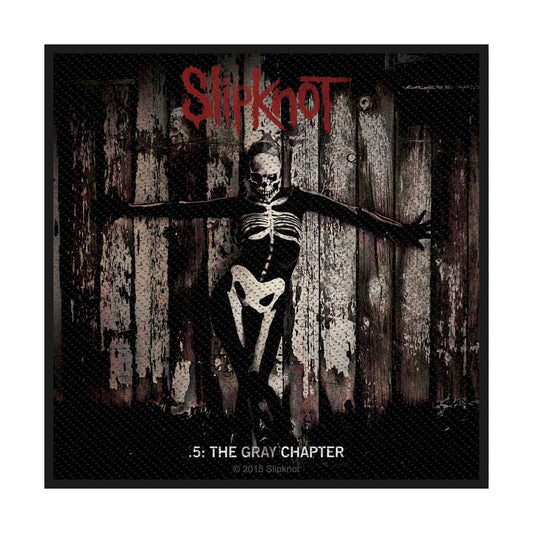 Slipknot Standard Patch: .5: The Gray Chapter (Retail Pack)