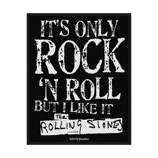 The Rolling Stones Standard Patch: It's Only Rock N' Roll (Retail Pack)