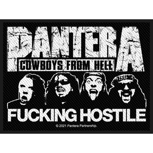 Pantera Standard Patch: Fucking Hostile (Retail Pack)