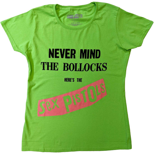 The Sex Pistols Ladies T-Shirt: Nevermind the B...s Original Album  