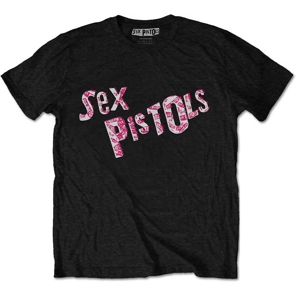 The Sex Pistols Unisex T-Shirt: Multi-Logo